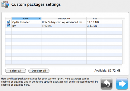 custom settings custom settings