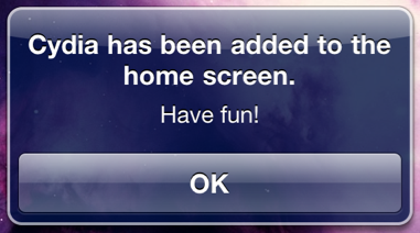 Cydia Installed