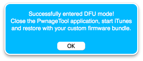 PwnageTool Success