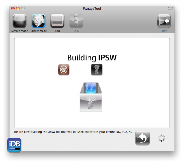 PwnageTool 4.3.3 Step 12