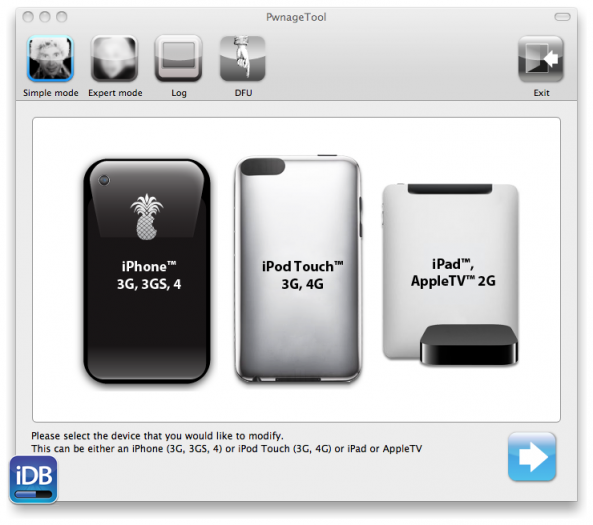 PwnageTool 4.3.3 Step 2