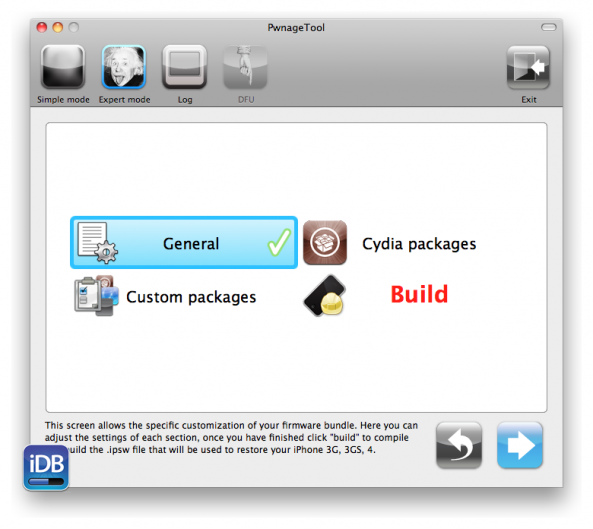 PwnageTool 4.3.3 Step 6