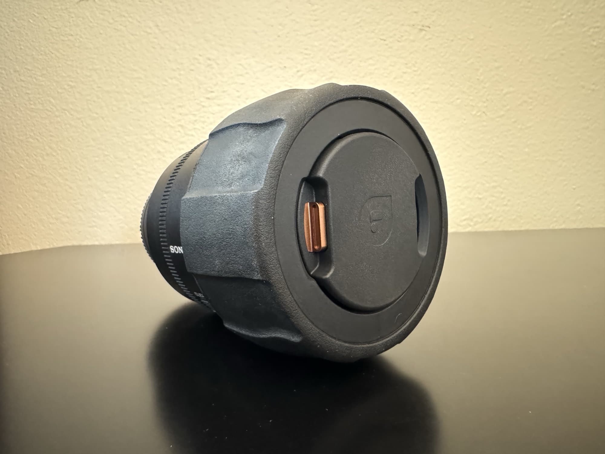 PolarPro Defender Pro camera lens cover.