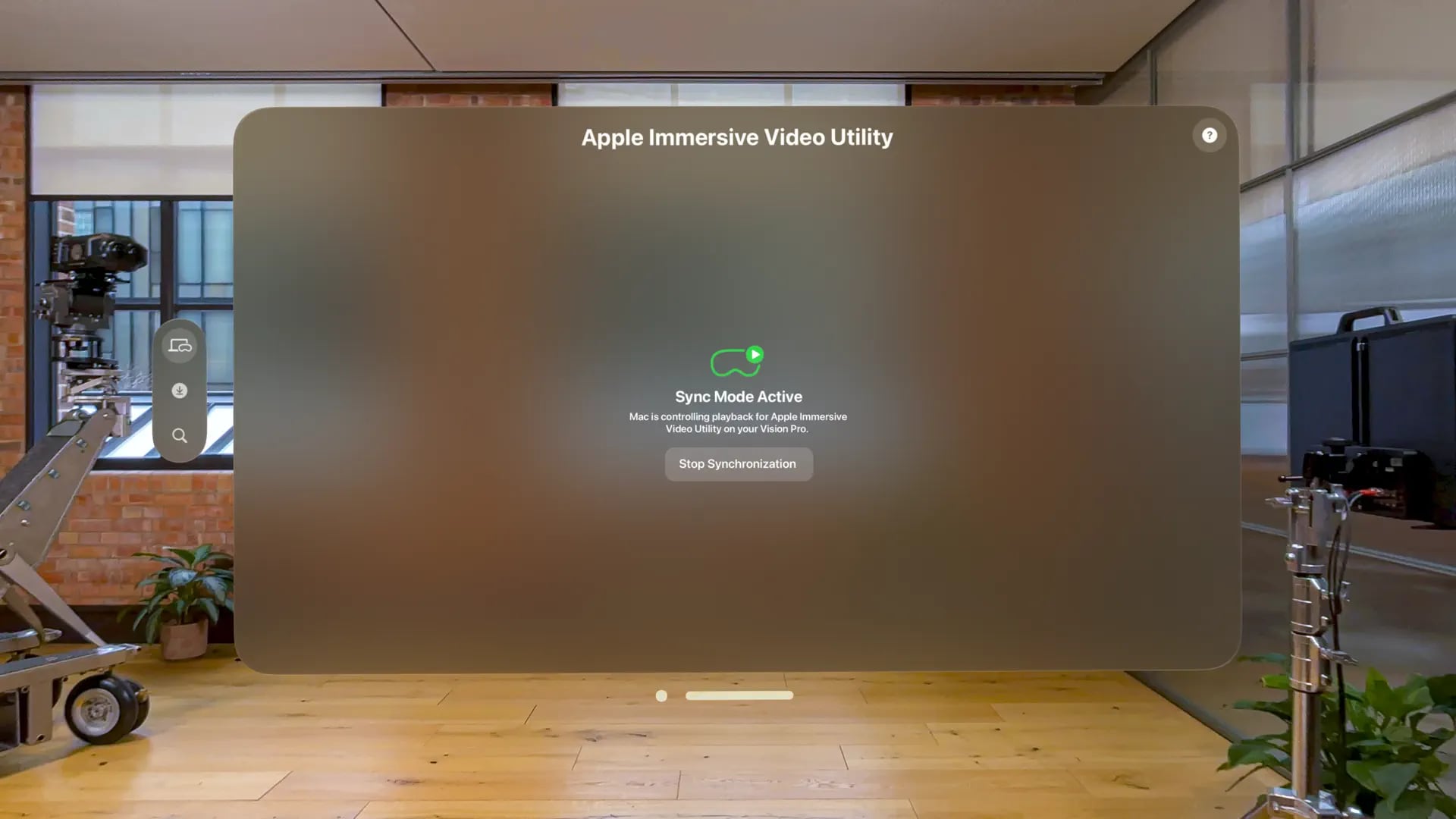 Syncing immersive videos on Vision Pro.